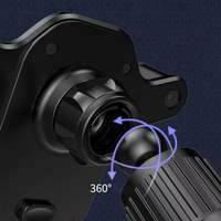 دعم الهاتف في السيارة - تثبيت شبكة التهوية المستقر للغاية 