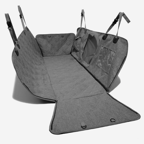 Funda de Protección Trasera de Coche — Ideal para Transportar a los Perros 