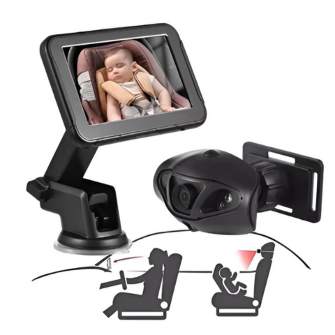 Auto-camera voor Baby — Veiligheid en Rust tijdens het Rijden 