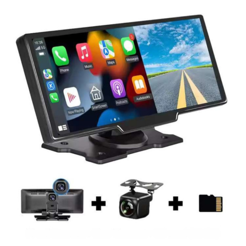 Pantalla de Coche Inteligente – Navegación Fácil y Cámara Integrada 
