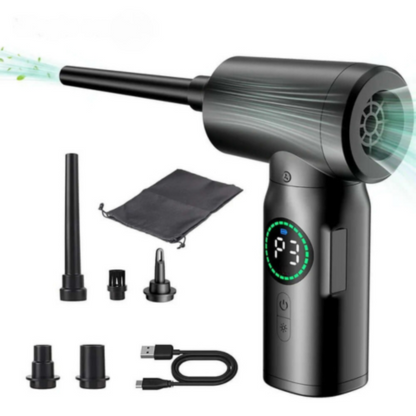 Rechargeable Mini Vacuum-Blower – Multifunctional and Powerful 