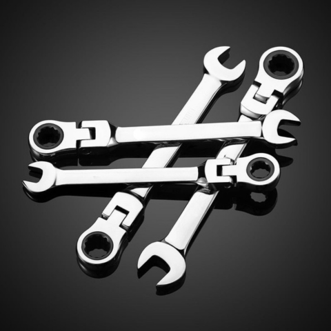 Adjustable Ratchet Wrench Set – Versatile and Ergonomic 
