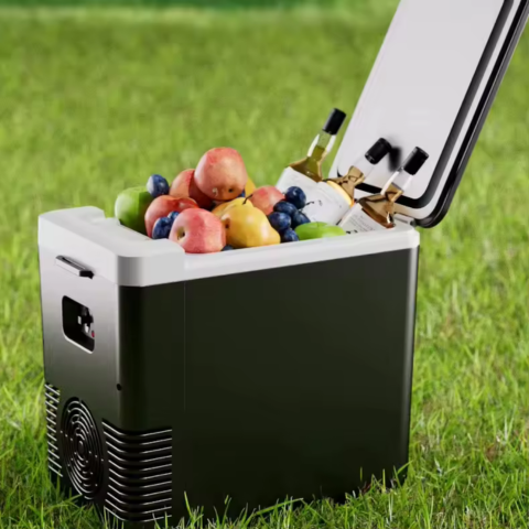 Mini Refrigerador y Calentador de Comida para Coche — 2 en 1 Práctico 