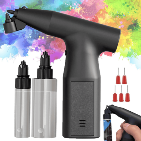 Mini Pistolet De Peinture Électrique — Finition Propre Et Durable