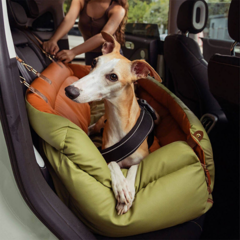 Hond Auto Kussen – Ondersteuning En Comfort Onderweg 