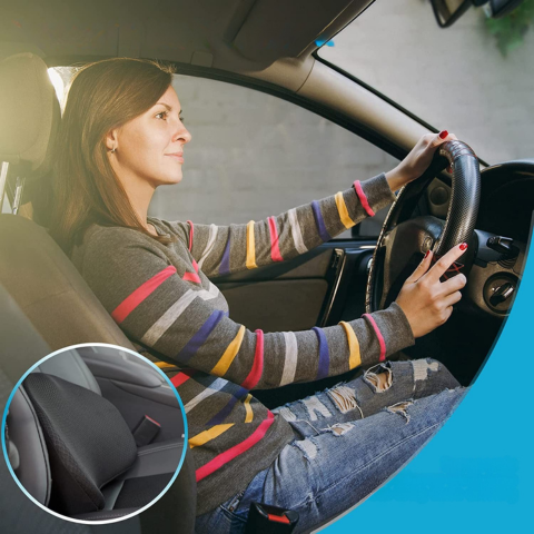 Cojín de Auto para Espalda y Asiento – Confort Mejorado 