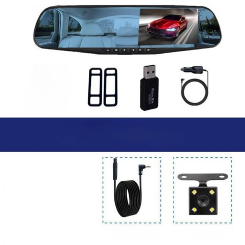 Car Security Camera – High Definition Front Rear View 