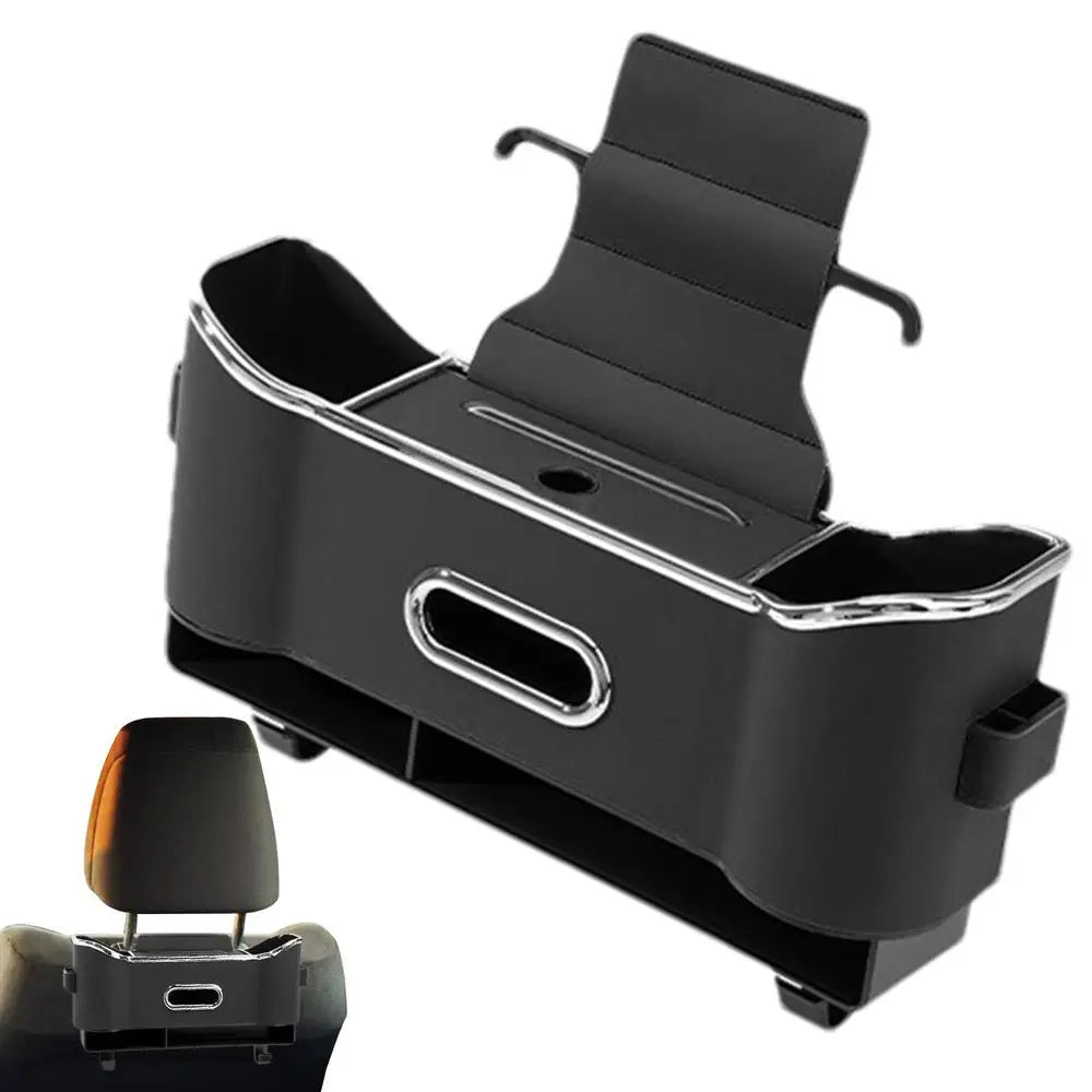 Organizér na zadní sedadla s háčky a úložným boxem - optimalizovaný prostor a uklizené auto