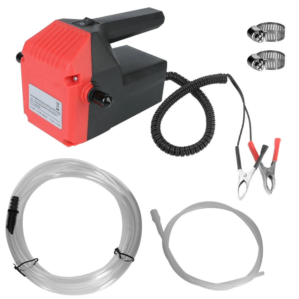 Pompa elektryczna do wydobywania oleju — kompatybilna z 12V/24V do łatwego opróżniania 