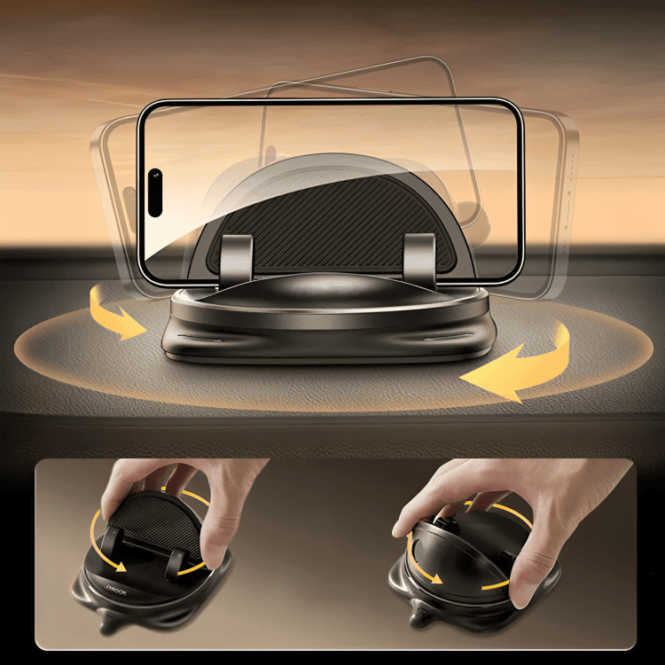 Support Smartphone Voiture – Antichoc, Orientable Et Fiable