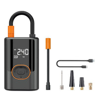 Digitális manométeres hordozható gumiabroncs-fújó 