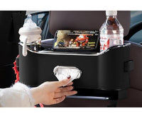 Organizér na zadní sedadla s háčky a úložným boxem - optimalizovaný prostor a uklizené auto