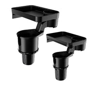 תמיכה לאחסון רכב – פלטה ומעמד כוסות משולבים 