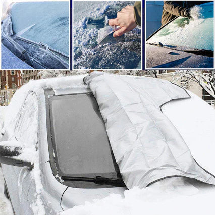 Magnetisk Vindruteöverdrag — Skydd Mot Frost Och Snö 